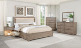 Kenora 5-drawer Bedroom Chest Barley Brown - 224855