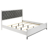 Sonora 5-piece Eastern King Bedroom Set White - 224861KE-S5