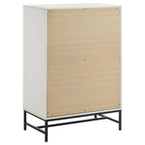 Sonora 5-piece Eastern King Bedroom Set White - 224861KE-S5
