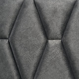 Sonora Eastern King Upholstered Panel Bed White - 224861KE