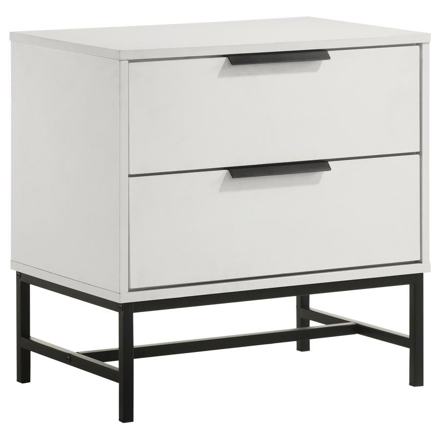 Sonora 4-piece California King Bedroom Set White - 224861KW-S4