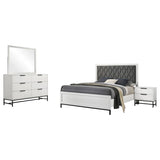 Sonora 4-piece Queen Bedroom Set White - 224861Q-S4