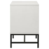 Sonora 2-drawer Nightstand Bedside Table White - 224862