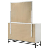 Sonora 6-drawer Dresser with Mirror White - 224863M