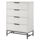 Sonora 4-drawer Bedroom Chest White - 224865
