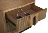 Terrace 4-piece Eastern King Bedroom Set Ash Brown - 224900KE-S4