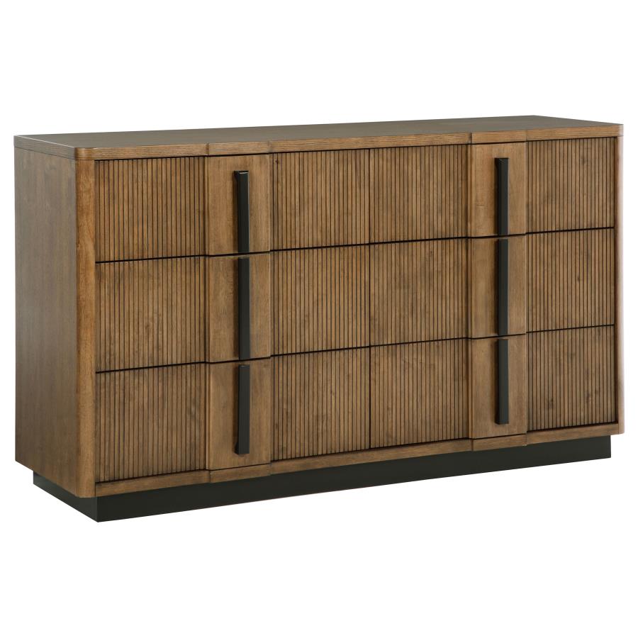 Terrace 5-piece Eastern King Bedroom Set Ash Brown - 224900KE-S5