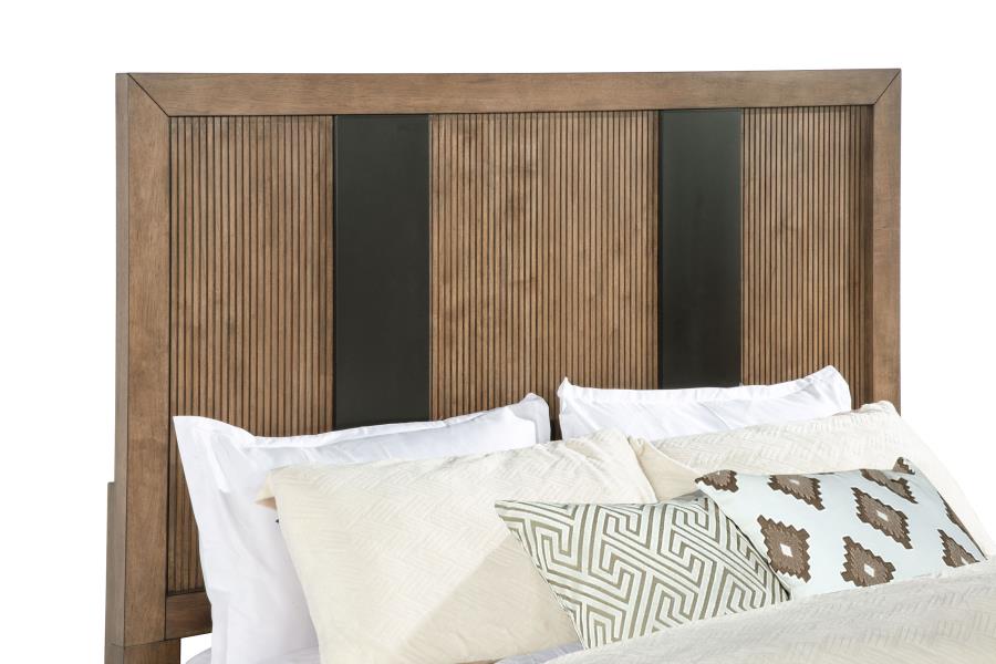 Terrace 4-piece California King Bedroom Set Ash Brown - 224900KW-S4