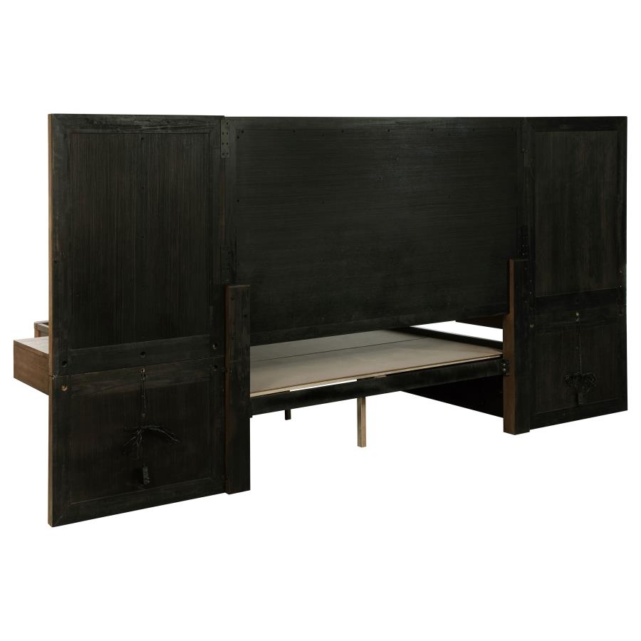 Terrace 5-piece Queen Panel Bedroom Set Ash Brown - 224900Q-S5P
