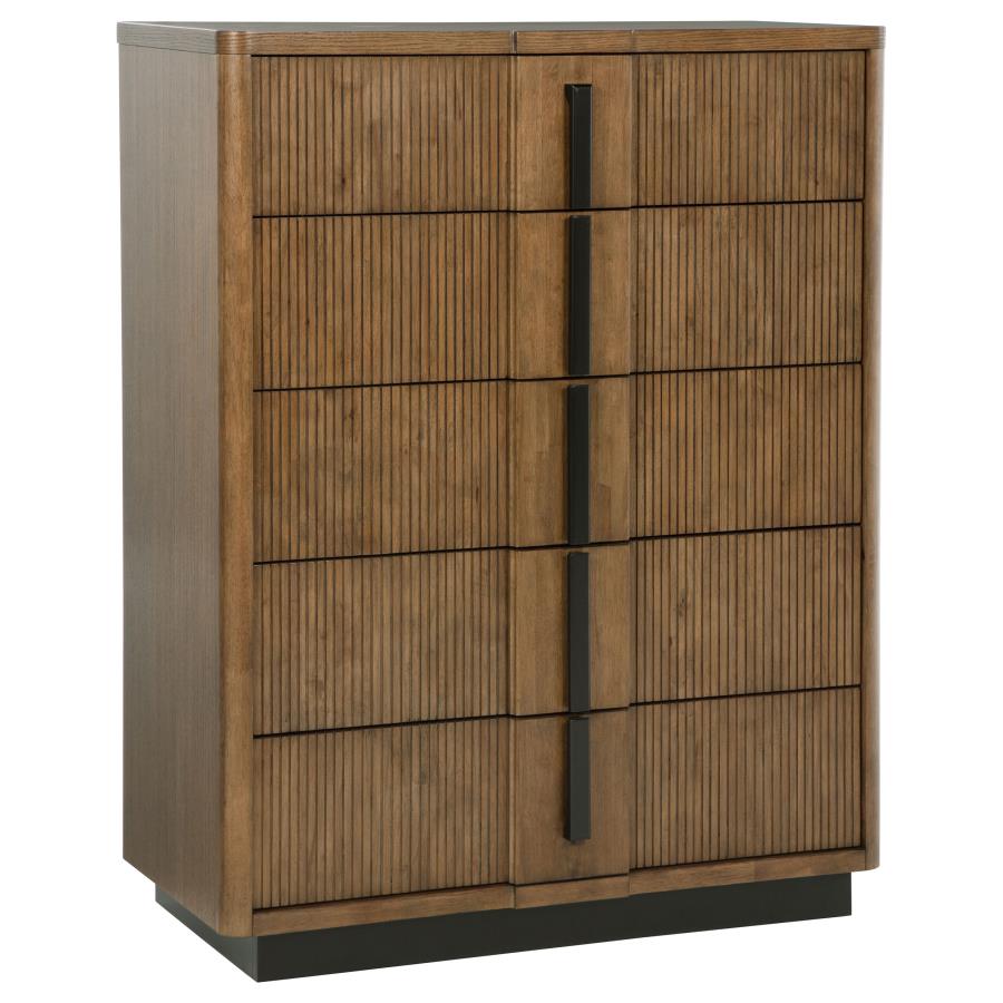 Terrace 5-piece Queen Bedroom Set Ash Brown - 224900Q-S5