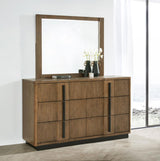 Terrace 6-drawer Dresser and Mirror Ash Brown - 224903M