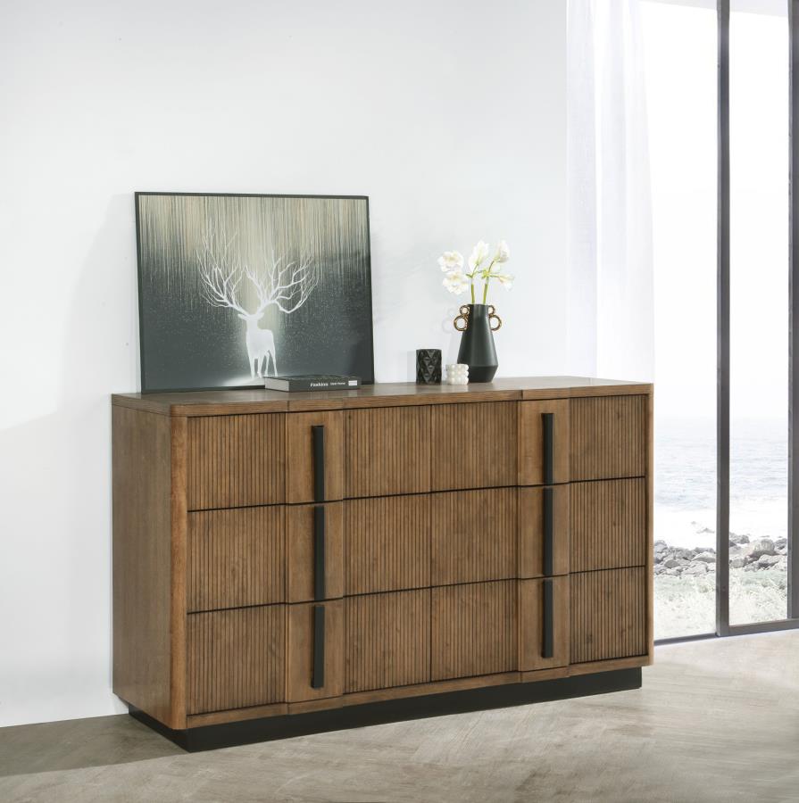Terrace 6-drawer Dresser Cabinet Ash Brown - 224903