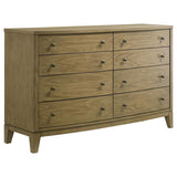 Granada 4-piece Eastern King Bedroom Set Natural Pine - 224921KE-S4