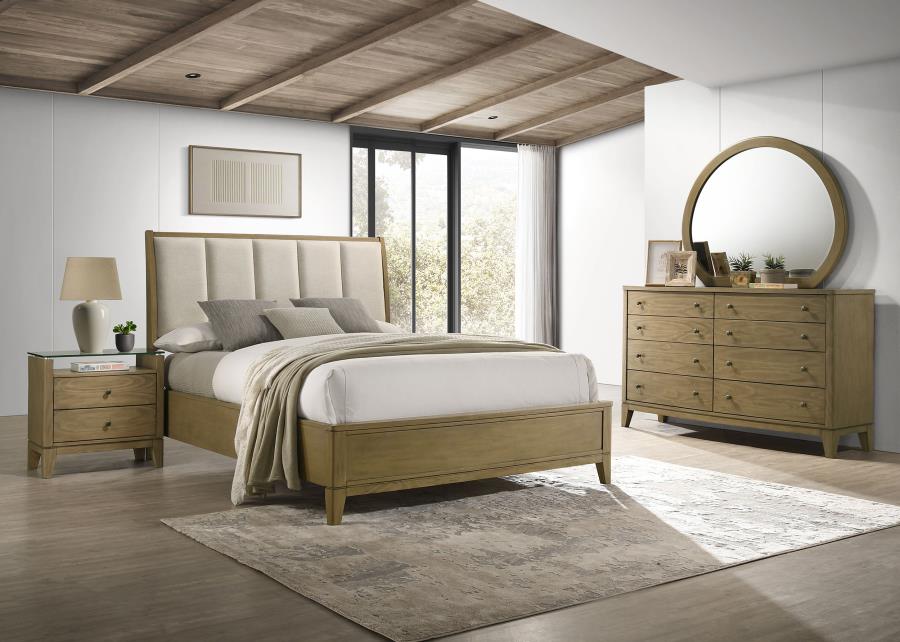 Granada 4-piece California King Bedroom Set Natural Pine - 224921KW-S4