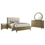 Granada 4-piece California King Bedroom Set Natural Pine - 224921KW-S4