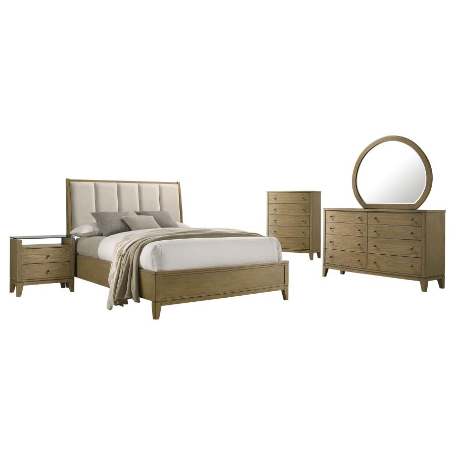 Granada 5-piece Queen Bedroom Set Natural Pine - 224921Q-S5