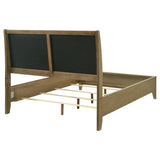 Granada Upholstered Queen Panel Bed Natural Pine - 224921Q