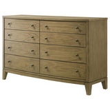 Granada 8-drawer Dresser Cabinet Natural Pine - 224923