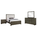 Gran Park 4-piece California King Bedroom Set Dark Cocoa - 224930KW-S4