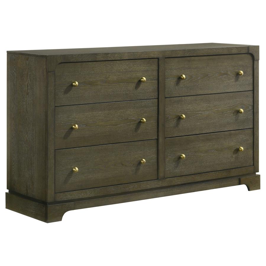 Gran Park 5-piece Queen Bedroom Set Dark Cocoa - 224930Q-S5