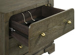Gran Park 5-piece Queen Bedroom Set Dark Cocoa - 224930Q-S5