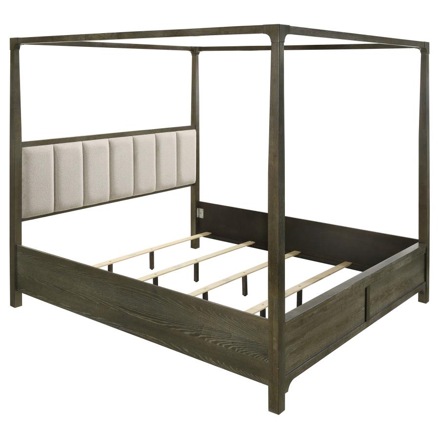 Gran Park 4-piece Eastern King Bedroom Set Dark Cocoa - 224931KE-S4