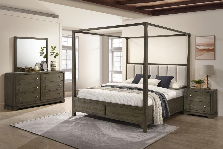 Gran Park 4-piece Queen Bedroom Set Dark Cocoa - 224931Q-S4