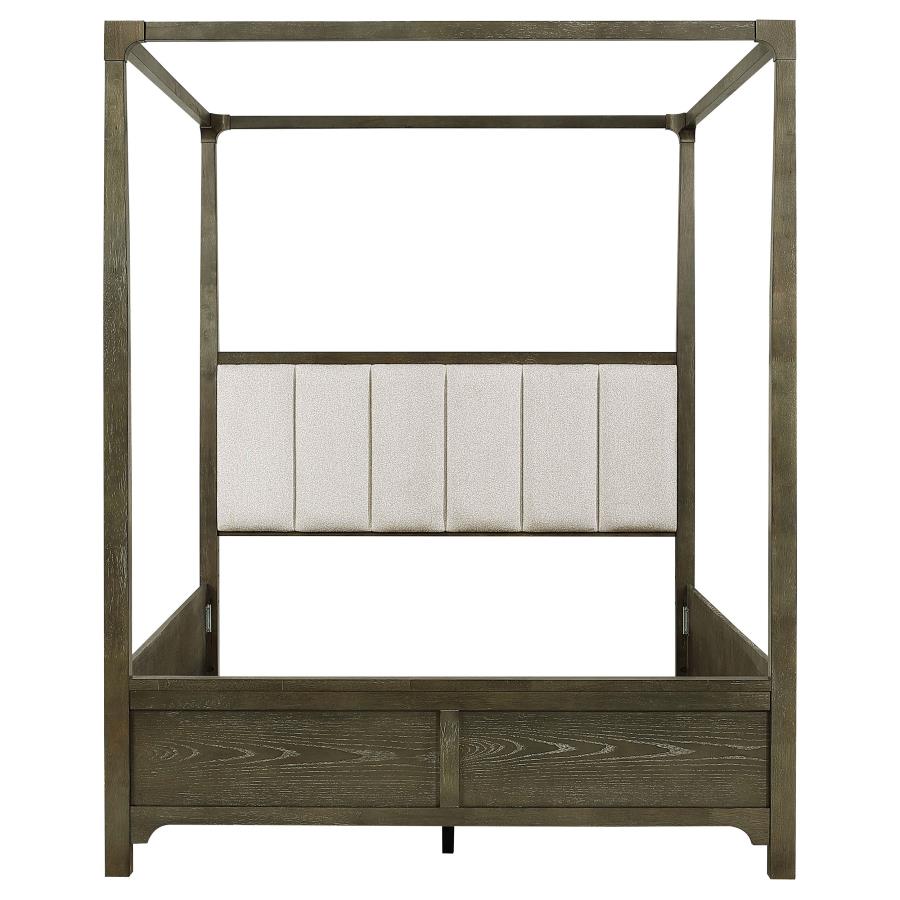 Gran Park Queen Canopy Bed Dark Cocoa - 224931Q