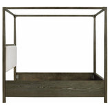 Gran Park Queen Canopy Bed Dark Cocoa - 224931Q