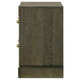 Gran Park 2-drawer Nightstand Bedside Table Dark Cocoa - 224932