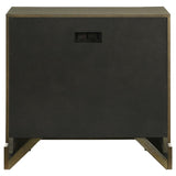 Gran Park 2-drawer Nightstand Bedside Table Dark Cocoa - 224932