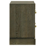 Gran Park 2-drawer Nightstand Bedside Table Dark Cocoa - 224932