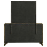 Gran Park 6-drawer Dresser and Mirror Dark Cocoa - 224933M