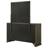 Gran Park 6-drawer Dresser and Mirror Dark Cocoa - 224933M