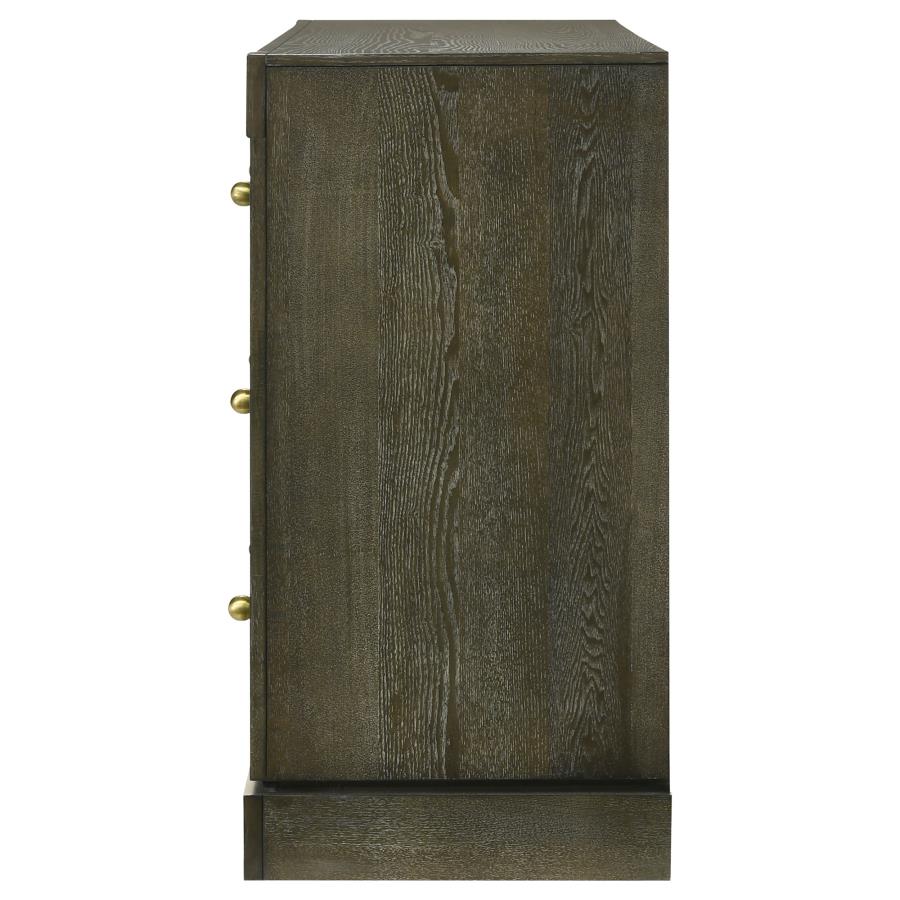 Gran Park 6-drawer Dresser Cabinet Dark Cocoa - 224933