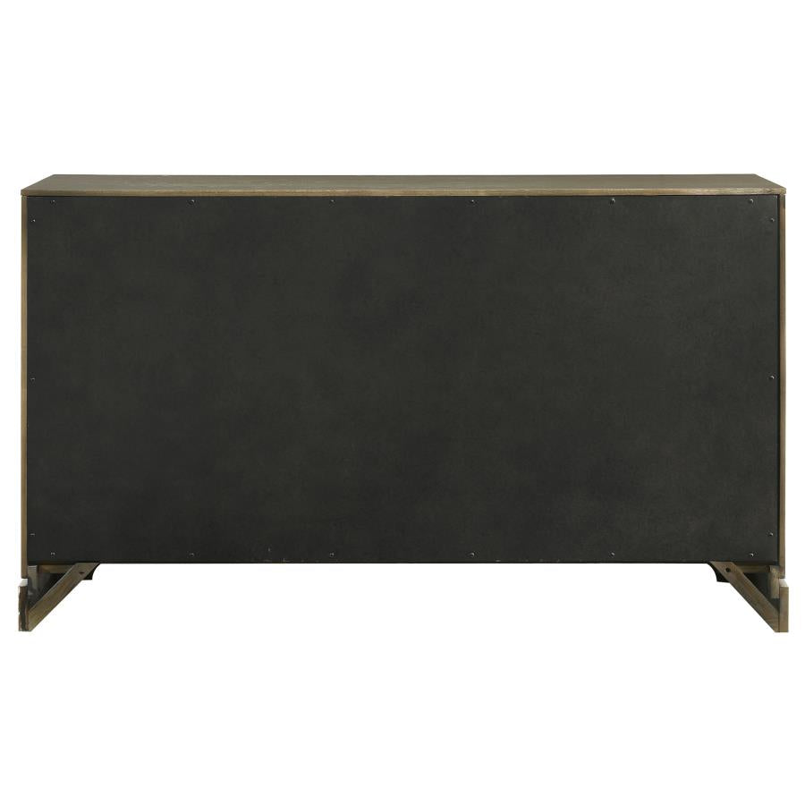 Gran Park 6-drawer Dresser Cabinet Dark Cocoa - 224933