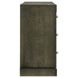 Gran Park 6-drawer Dresser Cabinet Dark Cocoa - 224933
