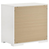 Ives 5-piece Eastern King Bedroom Set White High Gloss - 224941KE-S5