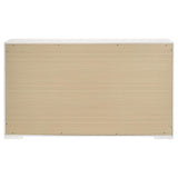 Ives 6-drawer Dresser Cabinet White High Gloss - 224943