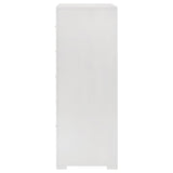 Ives 5-drawer Bedroom Chest of Drawers White High Gloss - 224945