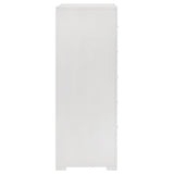Ives 5-drawer Bedroom Chest of Drawers White High Gloss - 224945
