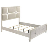 Olivia 5-piece Queen Bedroom Set Pearl White - 224951Q-S5