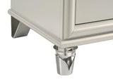 Olivia 2-drawer Nightstand Bedside Table Pearl White - 224952