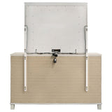 Olivia 6-drawer Dresser and LED Mirror Pearl White - 224953M