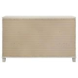 Olivia 6-drawer Dresser Cabinet Pearl White - 224953