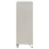 Olivia 5-drawer Bedroom Chest of Drawers Pearl White - 224955