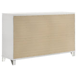 Marmore 5-piece Eastern King Bedroom Set White - 224961KE-S5