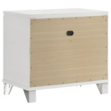 Marmore 5-piece California King Bedroom Set White - 224961KW-S5