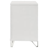 Marmore 2-drawer Nightstand Bedside Table White - 224962