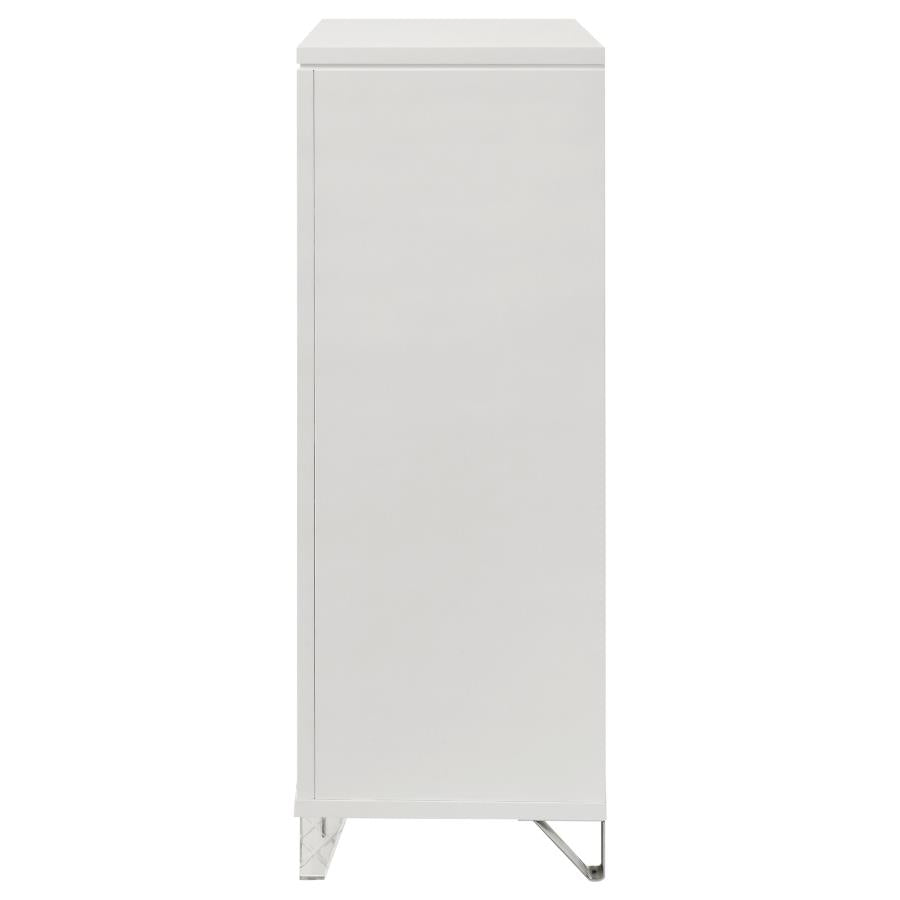 Marmore 5-drawer Bedroom Chest of Drawers White - 224965